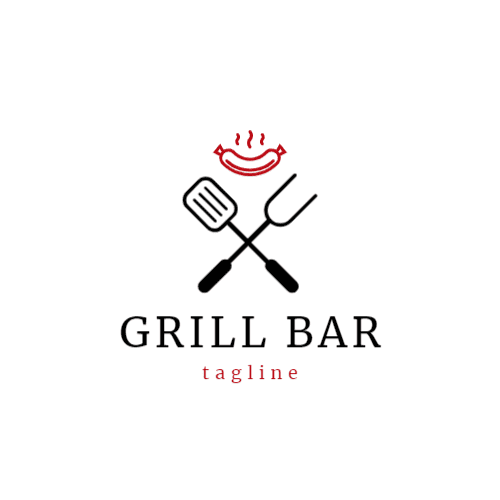 logo de parrilla familiar