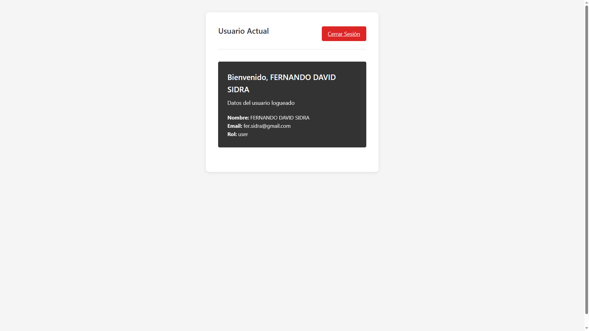 Sistema de Autenticación